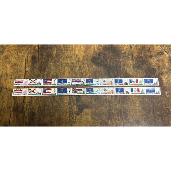 2008 Flags Of Our Nation Set 2 Cat # 4283-4292 Ten Single Coil 42c Stamps MNH - Picture 1 of 6